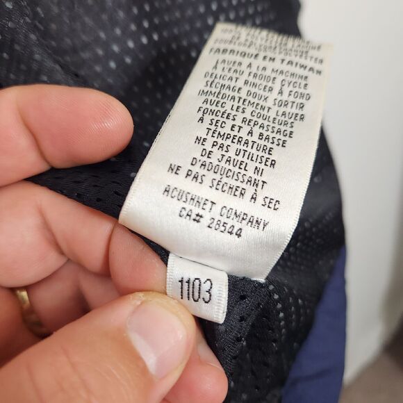 Women's Dryjoys By Footjoy Jacket Size Large Blue Golfing - Picture 11 of 12